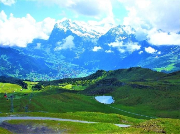 Šveice. Šveices Alpi - Zermatt.