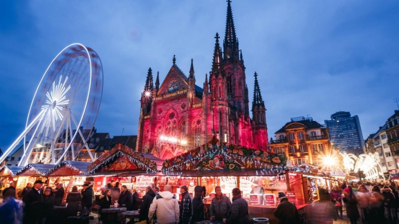 Francija. Ziemassvētki Elzasā (Alsace).